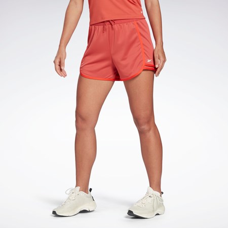 Reebok Workout Ready High-Rise Shorts Rhodonite | VTLA-37210