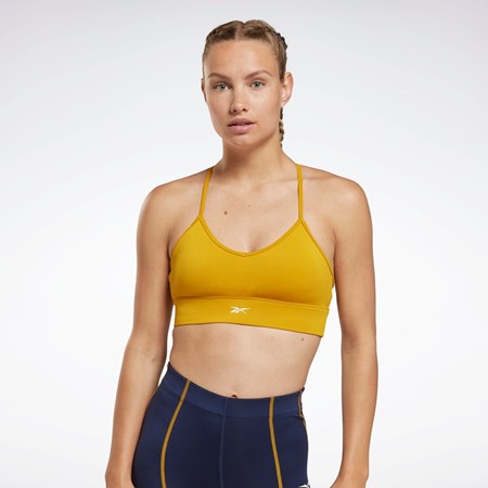 Reebok Workout Ready Sports Bra Bright Ochre | UNZH-94827