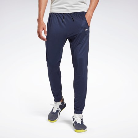 Reebok Workout Ready Track Pant Granatowe | LMIK-02376