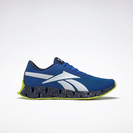 Reebok Zig Dynamica 2 Shoes Niebieskie Granatowe Żółte | ACBI-07516