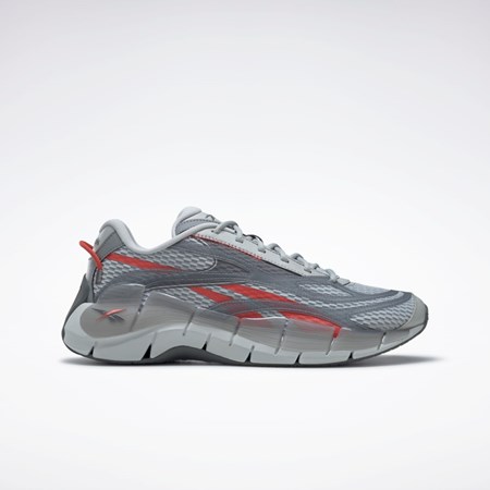 Reebok Zig Kinetica 2.5 Shoes Szare Szare | UWZY-61523