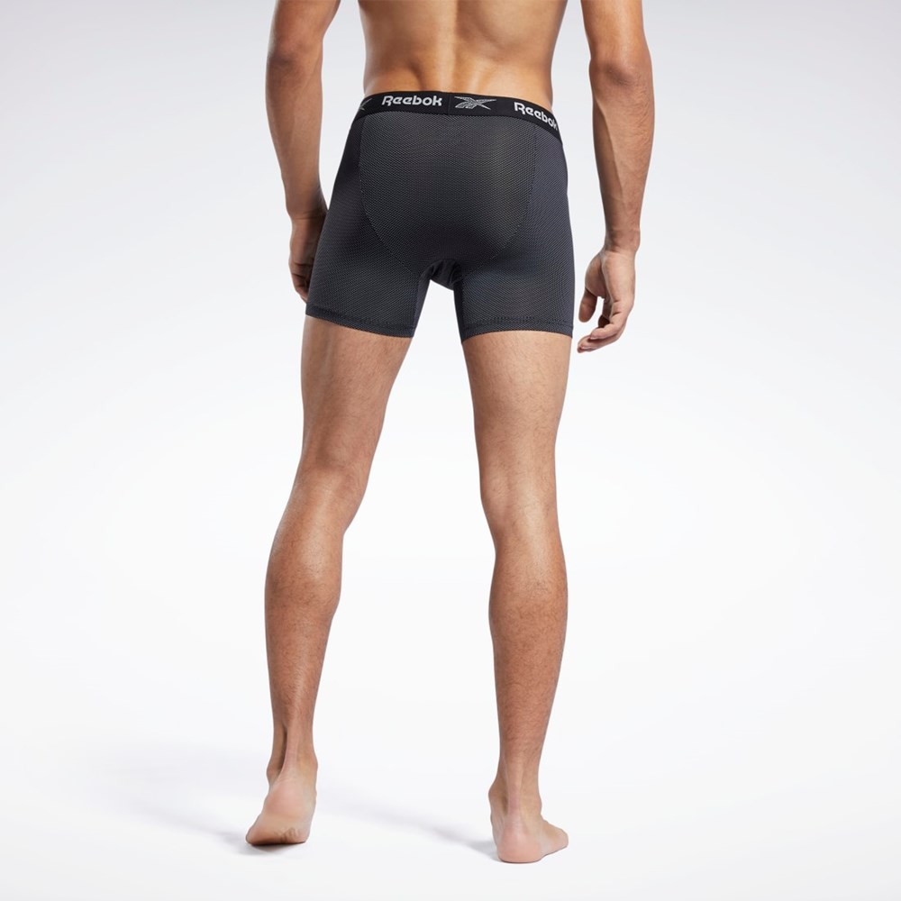 Reebok 3PK PERF BOXER BRIEF - NYLON M Multi | RTUW-03954