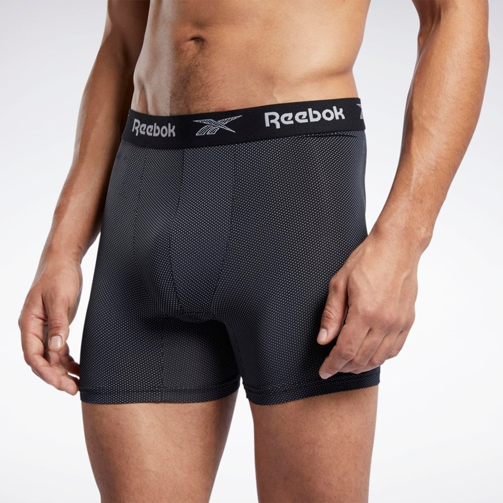 Reebok 3PK PERF BOXER BRIEF - NYLON M Multi | RTUW-03954