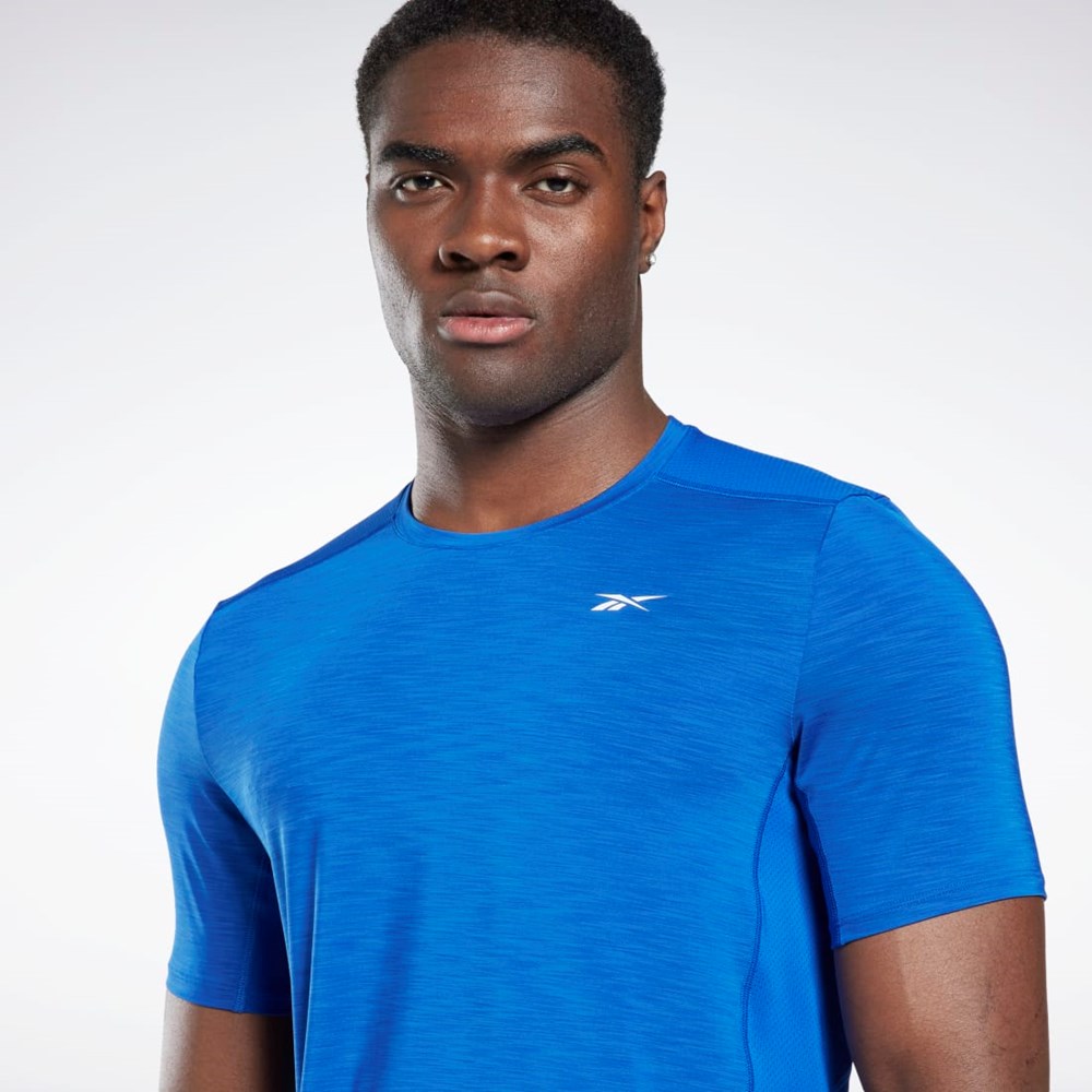 Reebok ACTIVCHILL Athlete T-Shirt Niebieskie | XUBL-72516