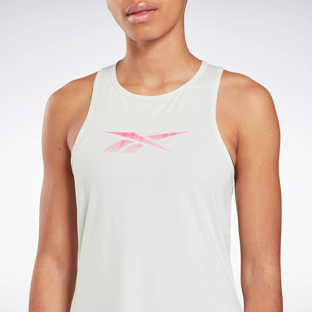 Reebok ACTIVCHILL Grafiką Tank Top Szare | VUIC-48629