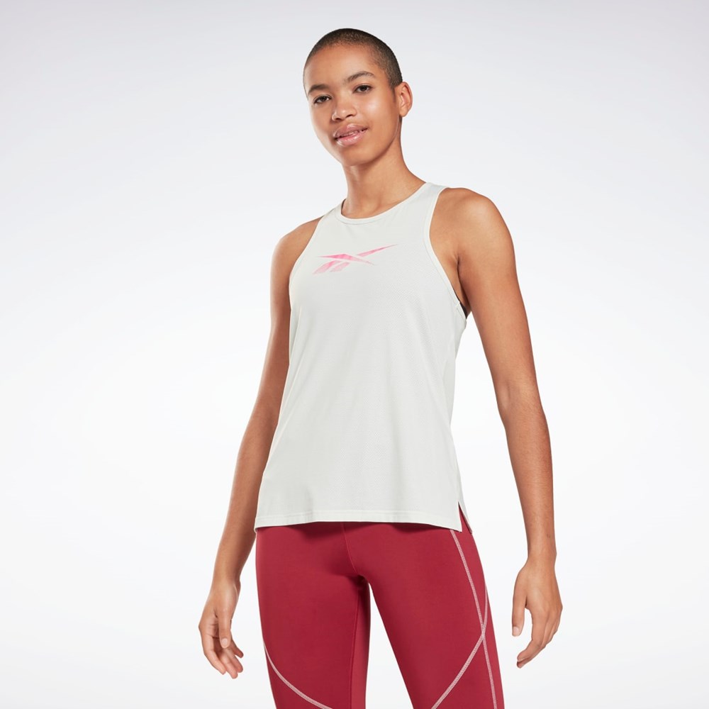 Reebok ACTIVCHILL Grafiką Tank Top Szare | VUIC-48629