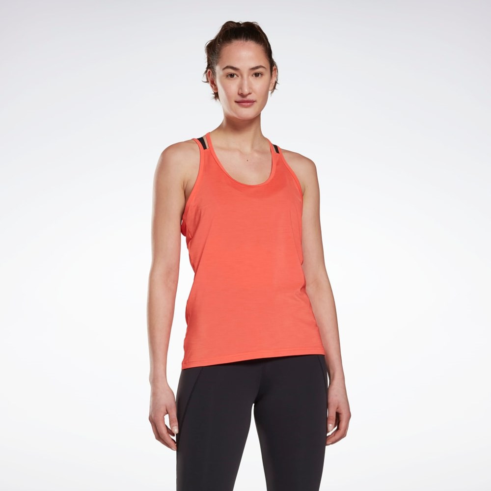 Reebok ACTIVCHILL Sportowe Tank Top Pomarańczowe | HDLP-86302