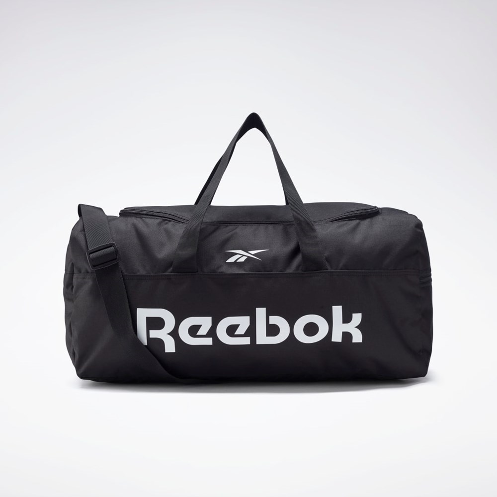 Reebok Active Core Grip Duffel Bag Medium Czarne | IAHW-80137