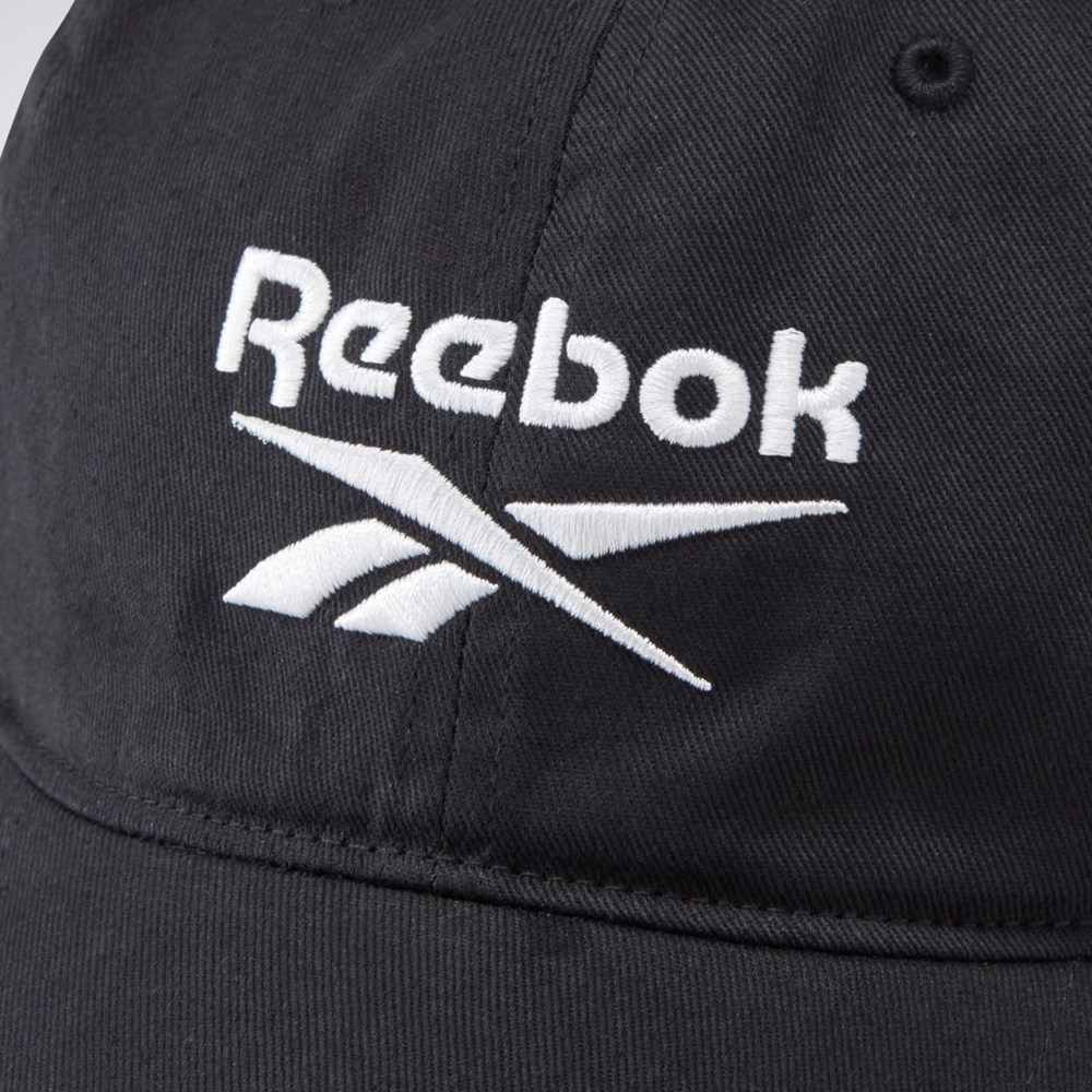 Reebok Active Foundation Badge Hat Czarne Czarne | CFKM-09682