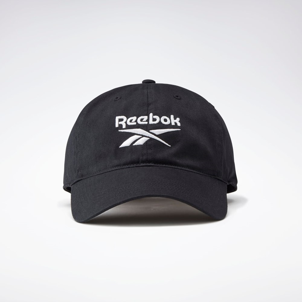 Reebok Active Foundation Badge Hat Czarne Czarne | CFKM-09682