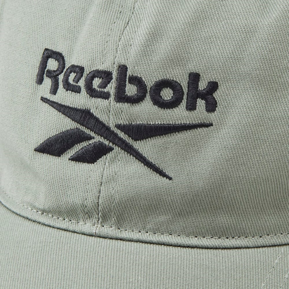 Reebok Active Foundation Badge Hat Zielone | IOWQ-81702