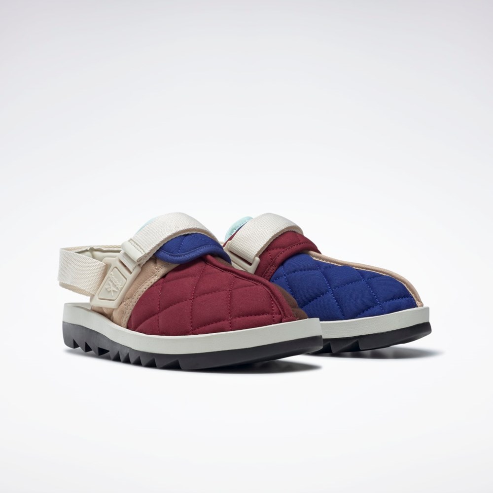 Reebok Beatnik Slides Bordowe | FXEV-61920