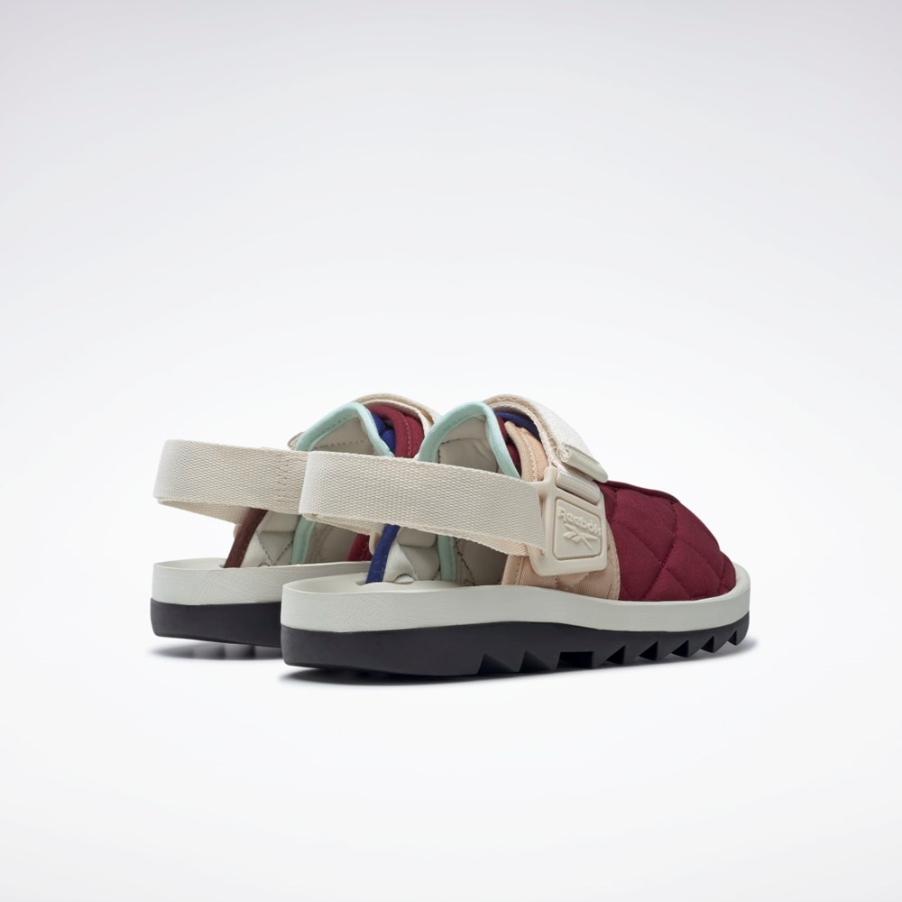 Reebok Beatnik Slides Bordowe | FXEV-61920