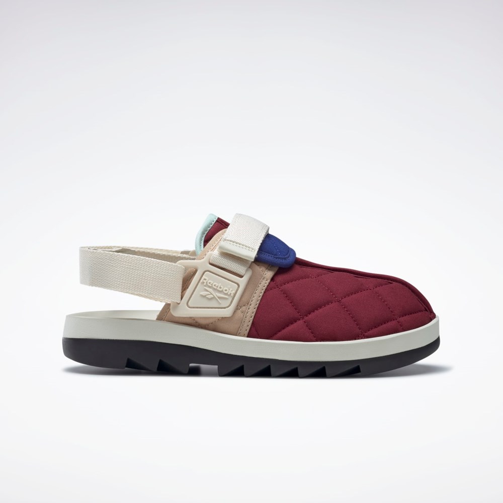 Reebok Beatnik Slides Bordowe | UXIT-41895