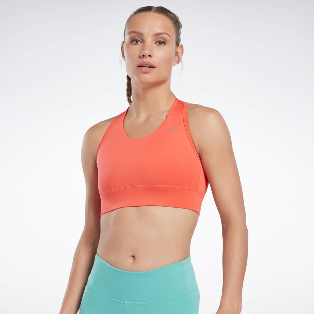 Reebok Biegania Essentials High-Impact Bra Pomarańczowe | YCDH-42853