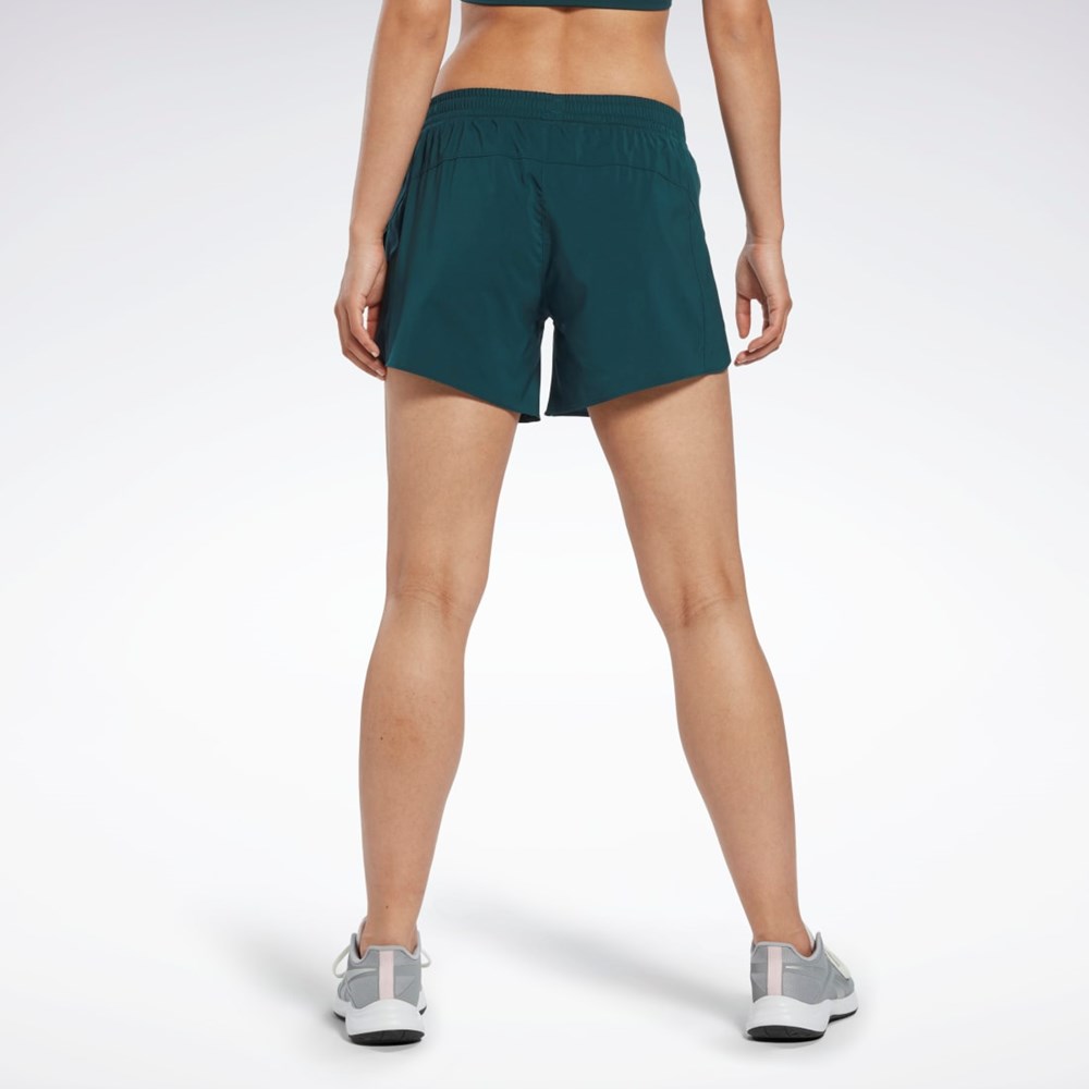 Reebok Biegania Shorts Zielone | NRXM-86954