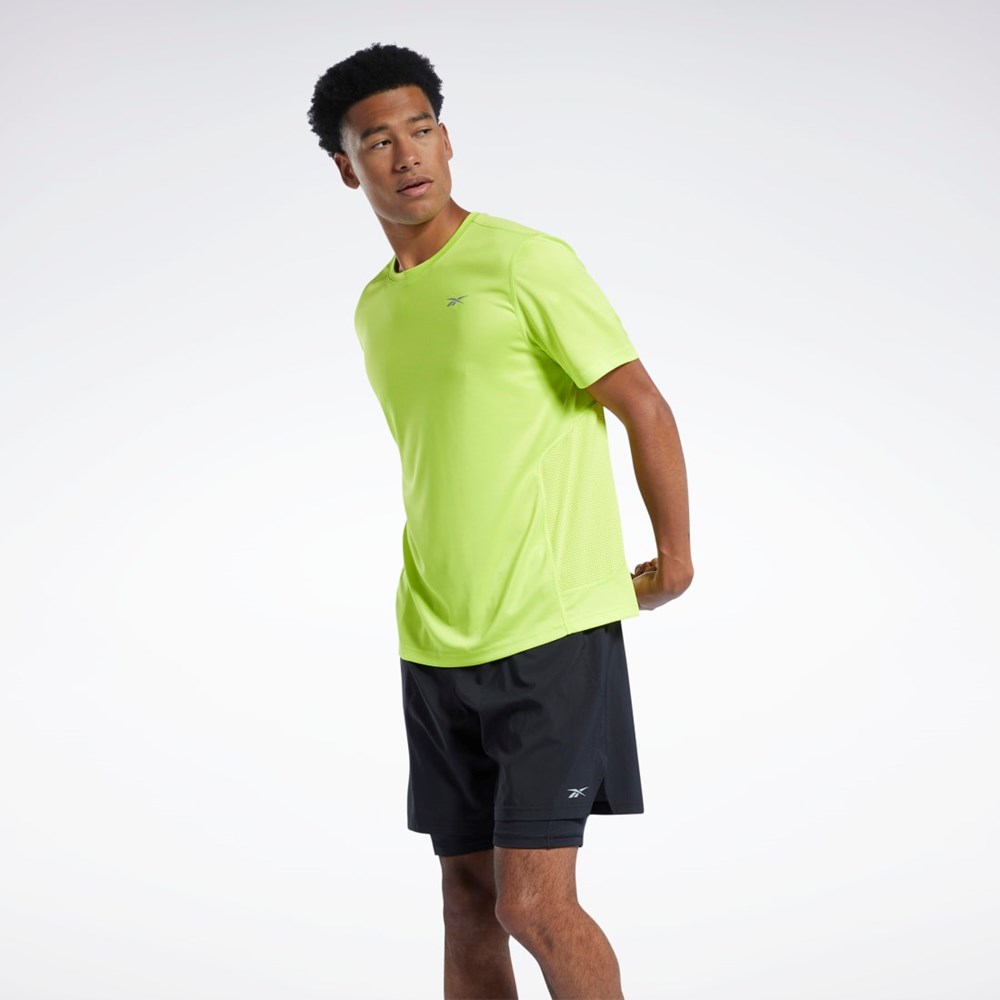 Reebok Biegania Speedwick T-Shirt Żółte | UXDE-27016