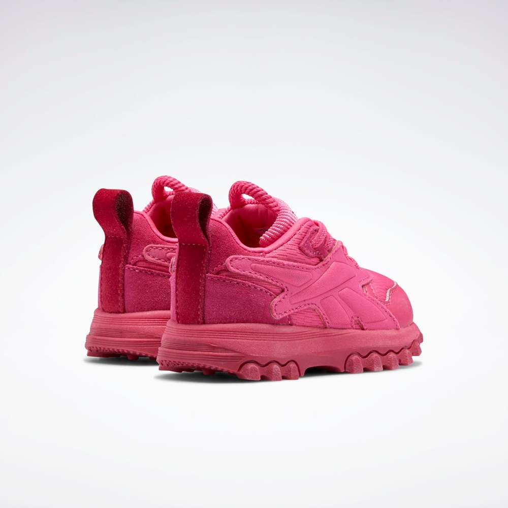 Reebok Cardi B Classic Leather V2 Shoes - Toddler Różowe Różowe Różowe | QKDM-72951