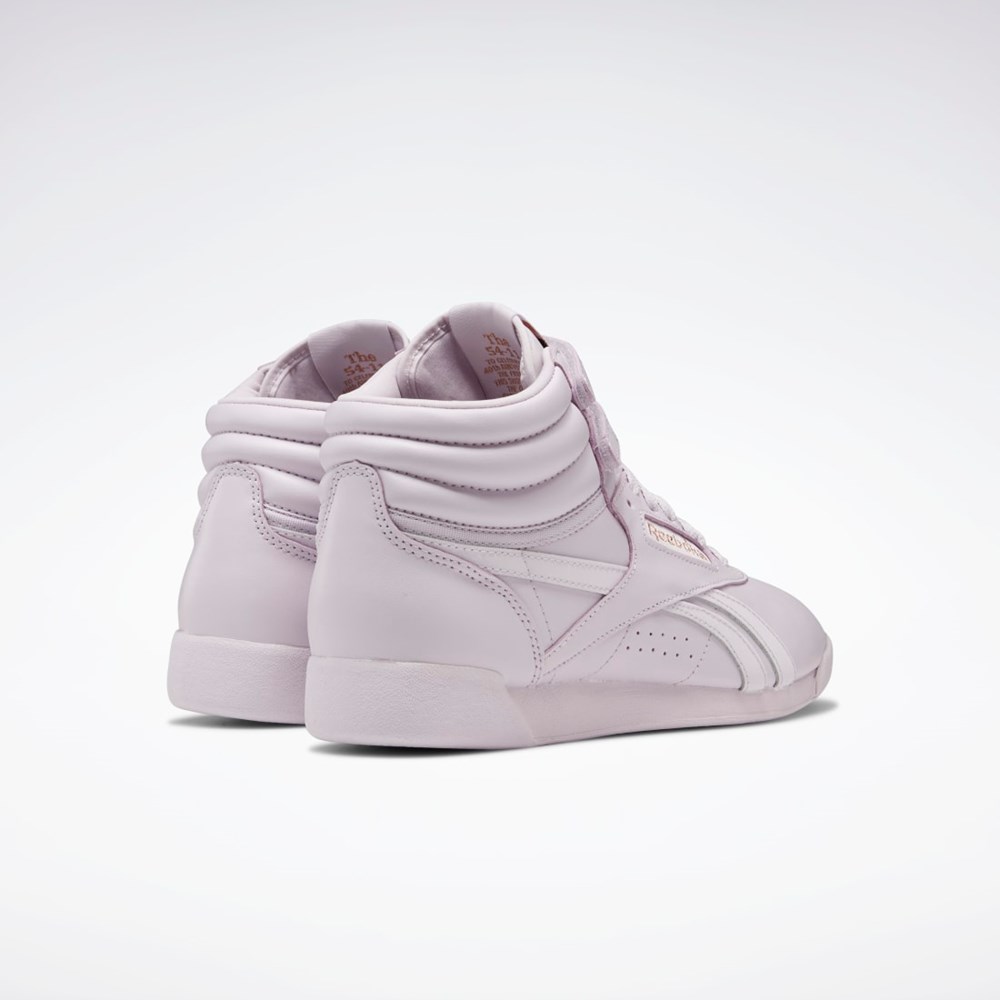 Reebok Cardi B Freestyle Hi Shoes Białe | AYXQ-34796