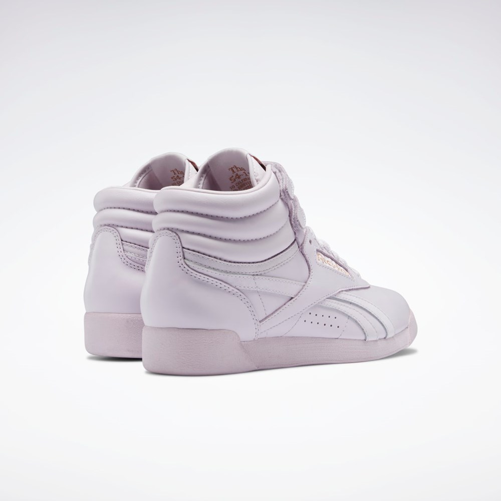 Reebok Cardi B Freestyle Hi Shoes Białe | ZRTL-62189