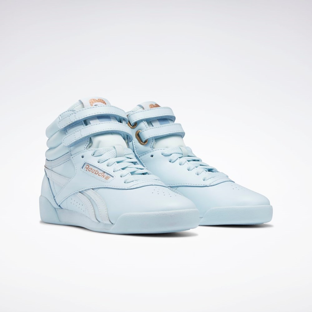 Reebok Cardi B Freestyle Hi Shoes - Grade School Niebieskie Niebieskie Niebieskie | KXZR-23691