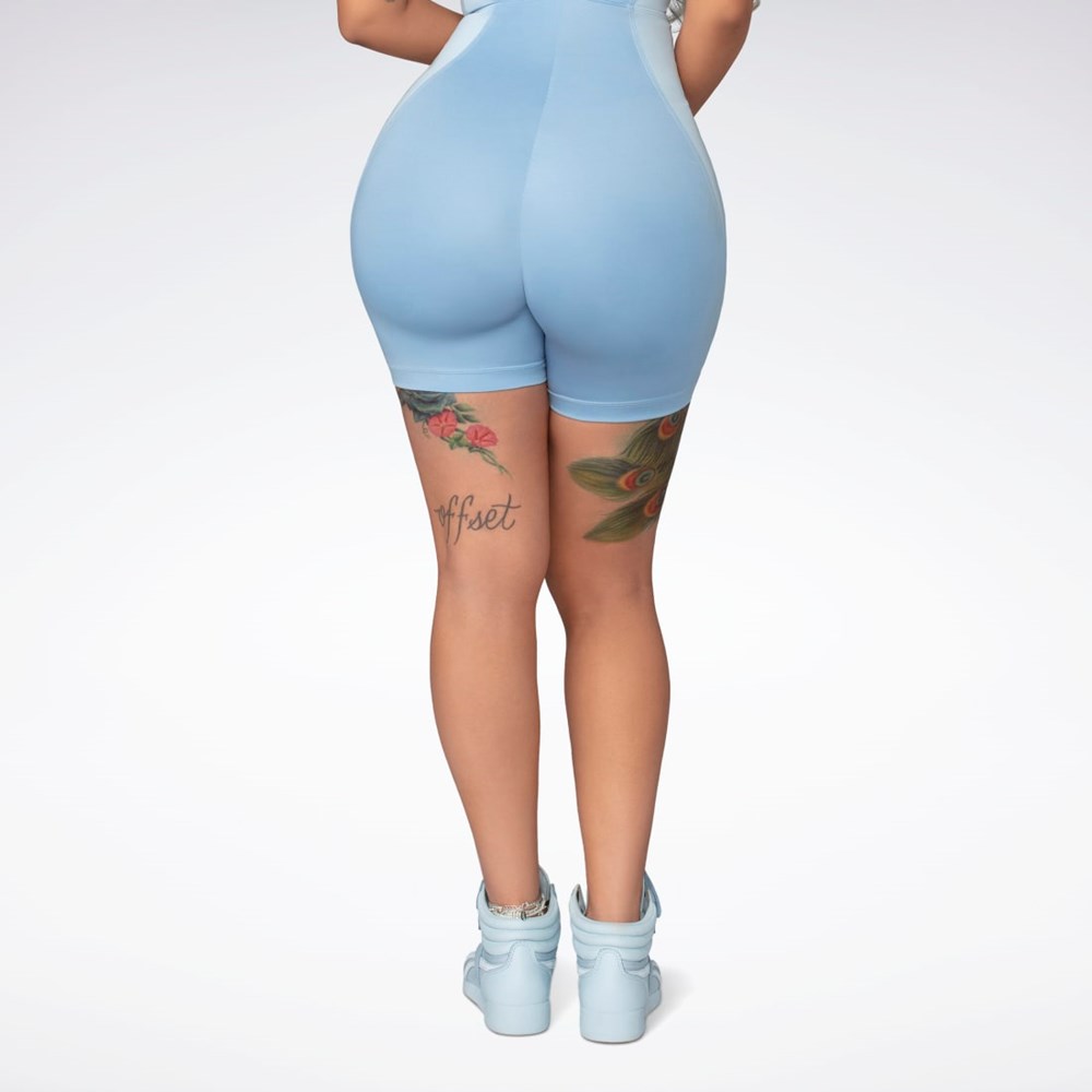 Reebok Cardi B Leotard Niebieskie | WQZH-37289