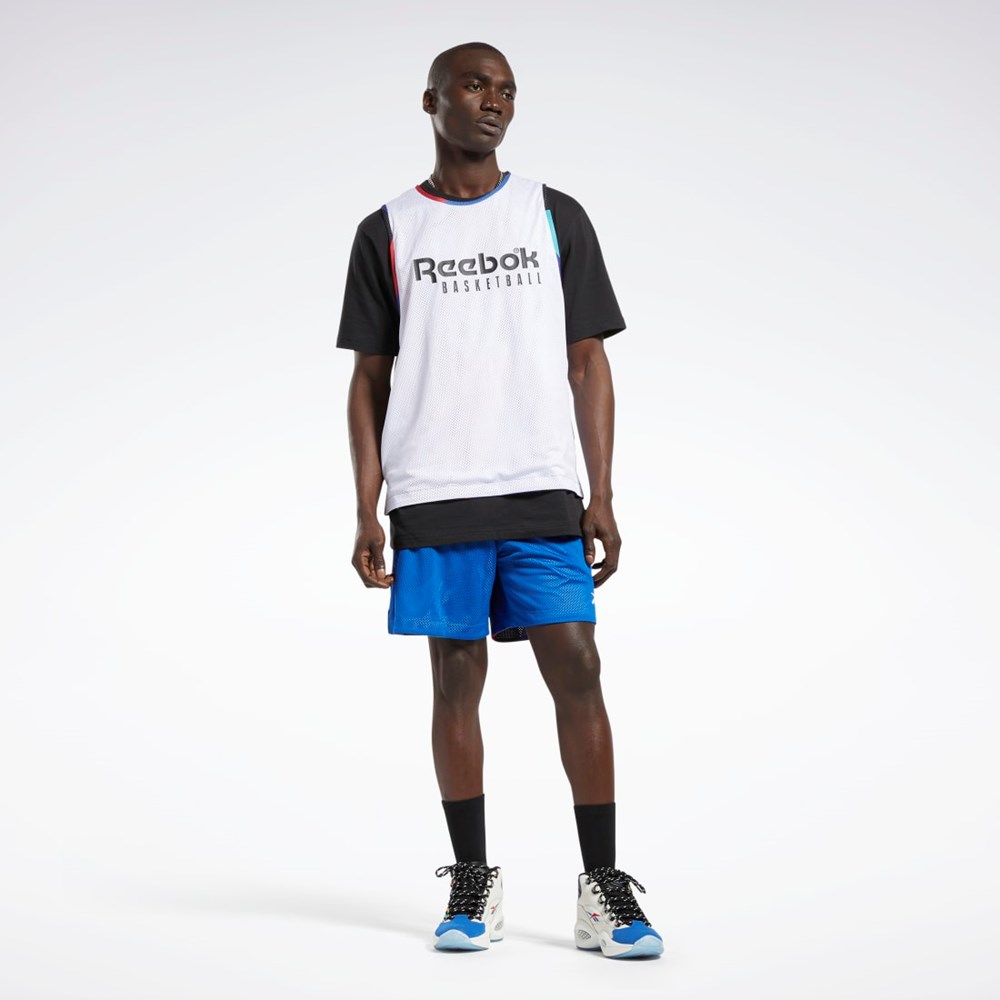 Reebok City League Reversible Mesh Jersey Niebieskie | DPYA-40897