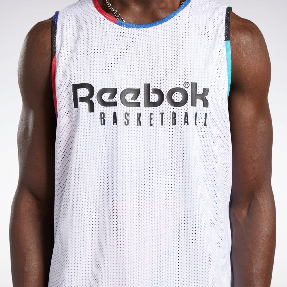 Reebok City League Reversible Mesh Jersey Niebieskie | DPYA-40897