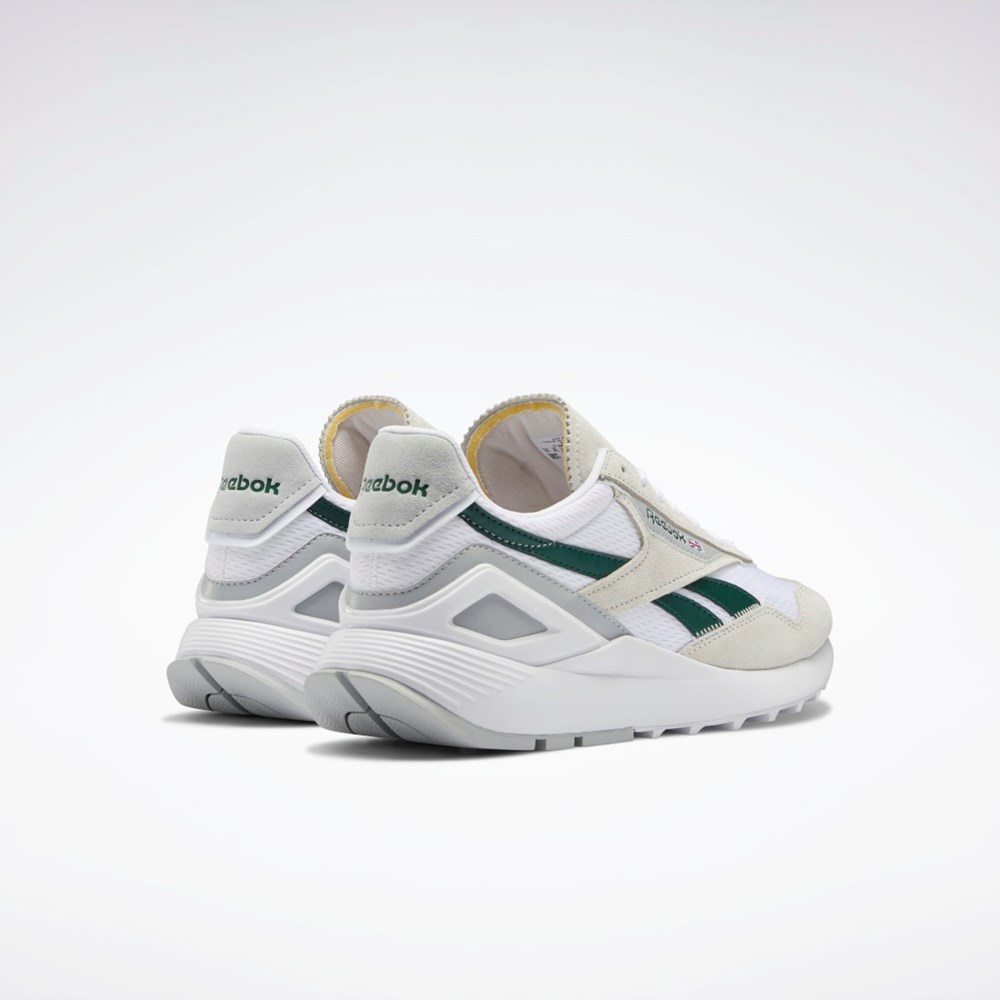 Reebok Classic Leather Legacy AZ Shoes Białe Ciemny Zielone Szare | BFXH-09458