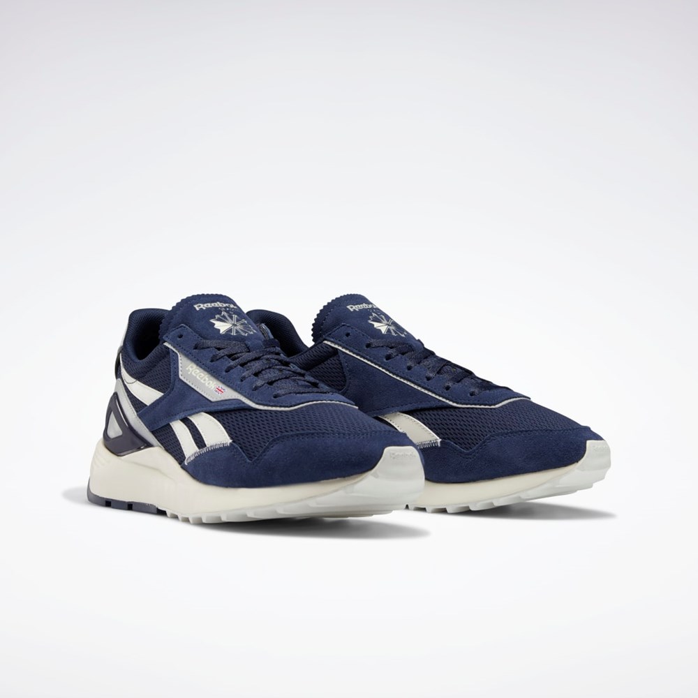 Reebok Classic Leather Legacy AZ Shoes Granatowe Szare | ABHU-08437