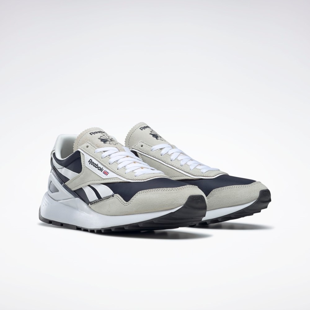 Reebok Classic Leather Legacy AZ Shoes Granatowe Białe | NOXC-67890