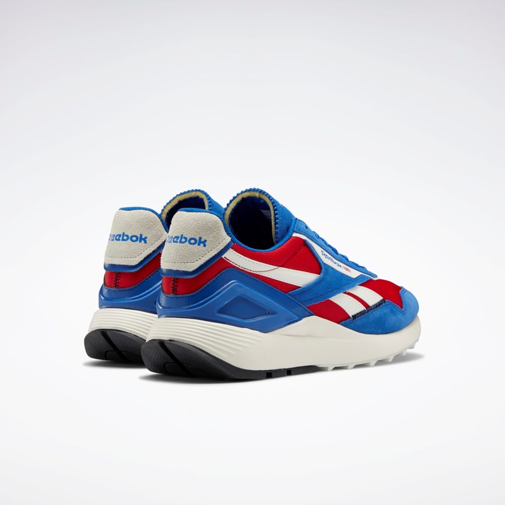 Reebok Classic Leather Legacy AZ Shoes Niebieskie Czerwone | BMNU-35872