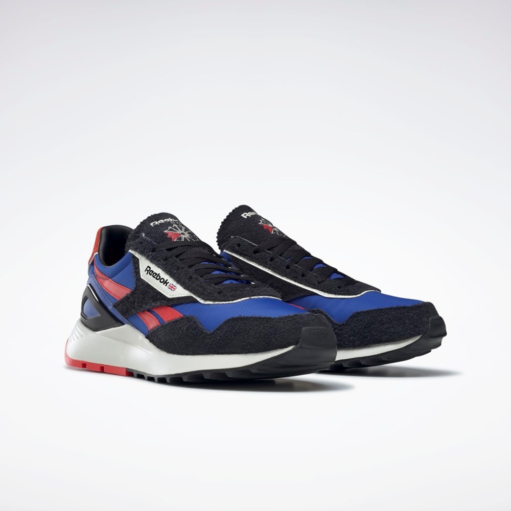 Reebok Classic Leather Legacy AZ Shoes Niebieskie Czerwone Czarne | CAGU-19342