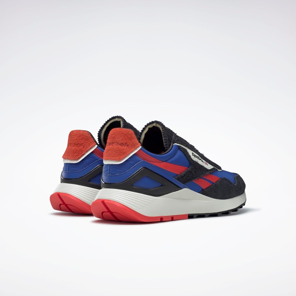 Reebok Classic Leather Legacy AZ Shoes Niebieskie Czerwone Czarne | CAGU-19342