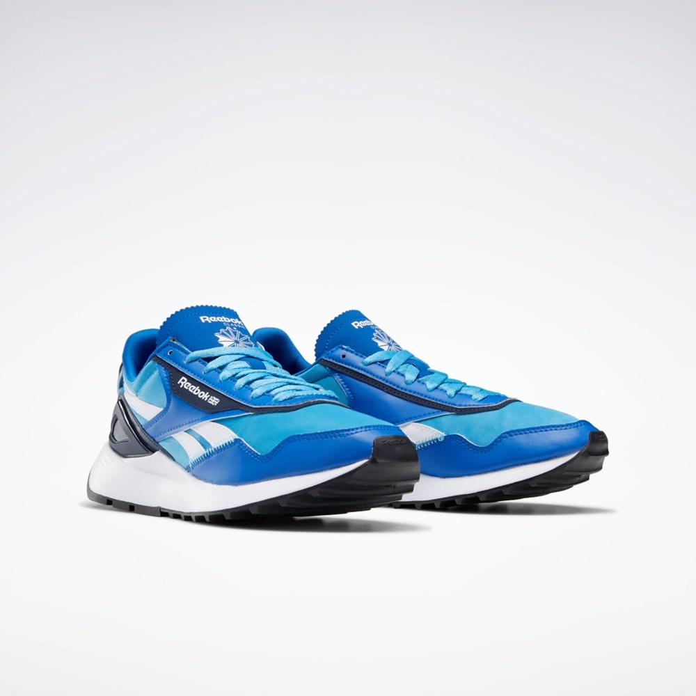 Reebok Classic Leather Legacy AZ Shoes Niebieskie Granatowe Niebieskie | EDVN-20738