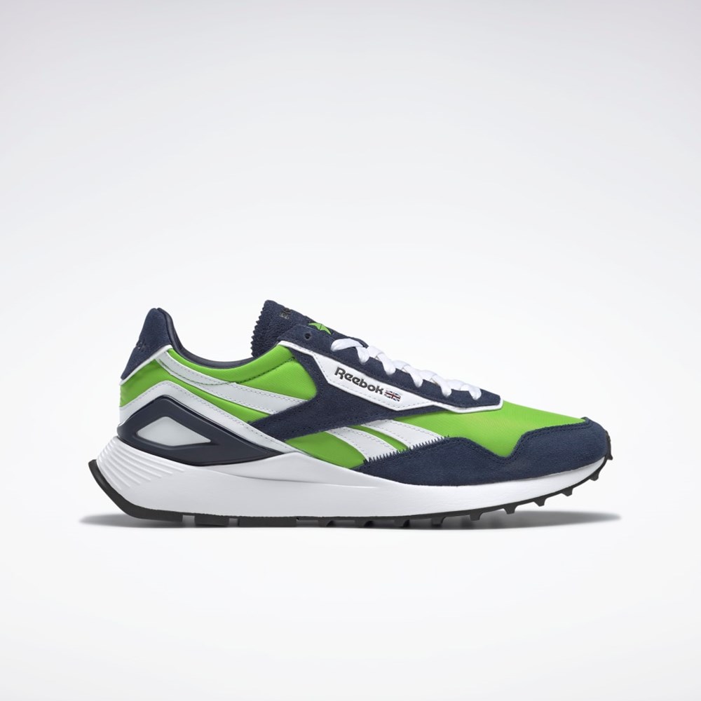 Reebok Classic Leather Legacy AZ Shoes Zielone Granatowe Białe | VKFO-20594