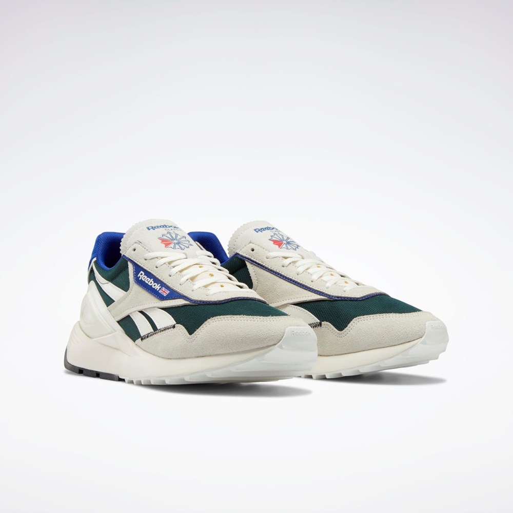 Reebok Classic Leather Legacy AZ Shoes Zielone | XQRA-48952