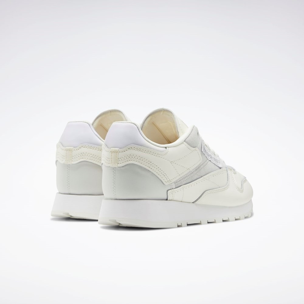 Reebok Classic Leather Make It Yours Shoes Szare Białe | AZLN-23679