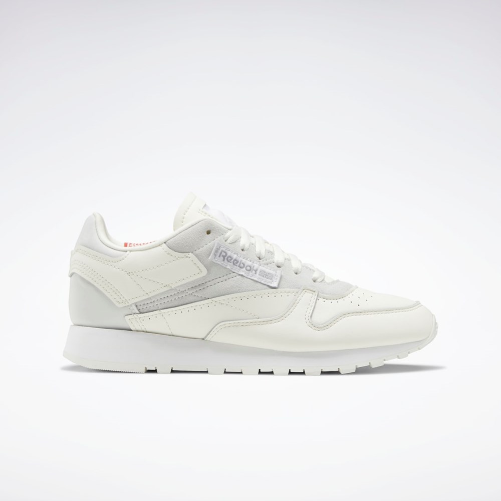 Reebok Classic Leather Make It Yours Shoes Szare Białe | AZLN-23679