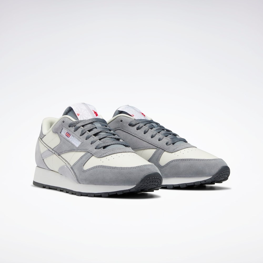 Reebok Classic Leather Make It Yours Shoes Szare Szare | OCIR-42608