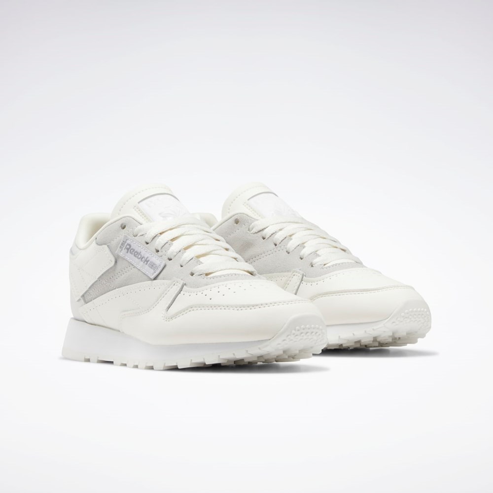 Reebok Classic Leather Make It Yours Shoes Szare Białe | XLEC-46981