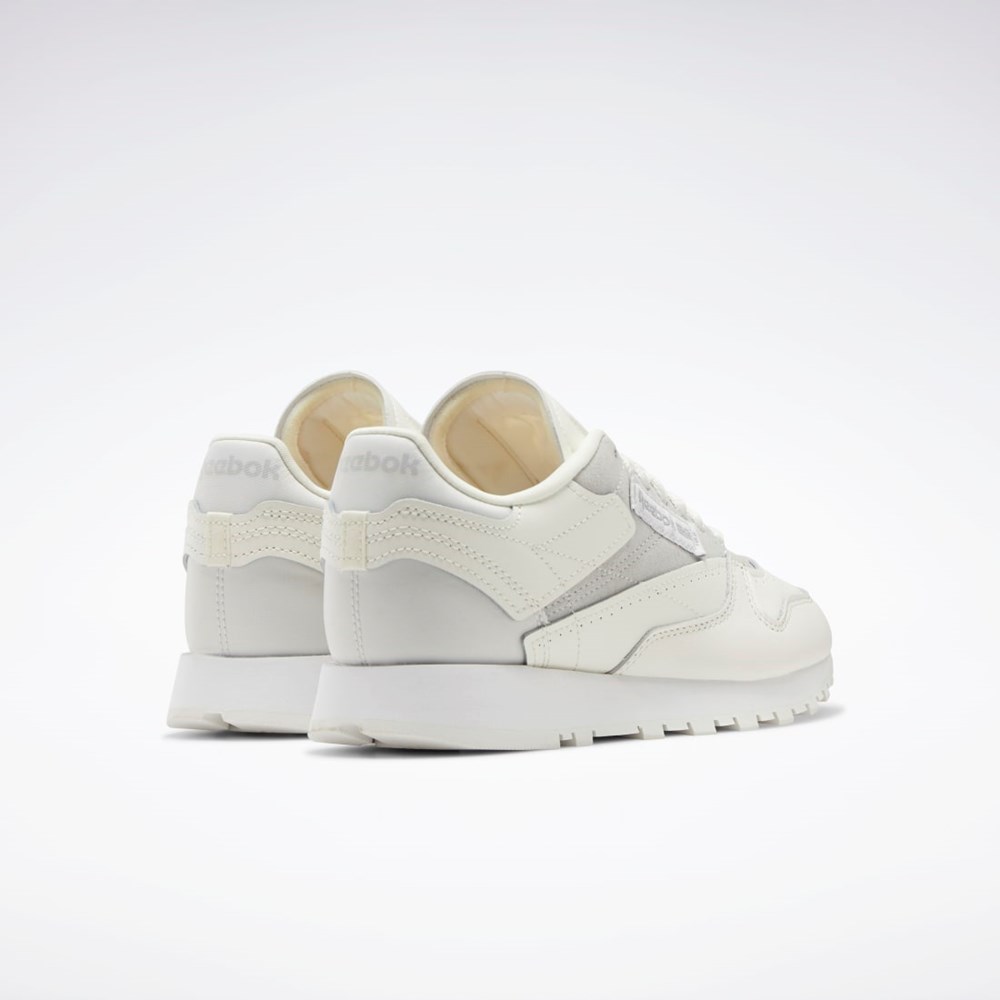 Reebok Classic Leather Make It Yours Shoes Szare Białe | XLEC-46981