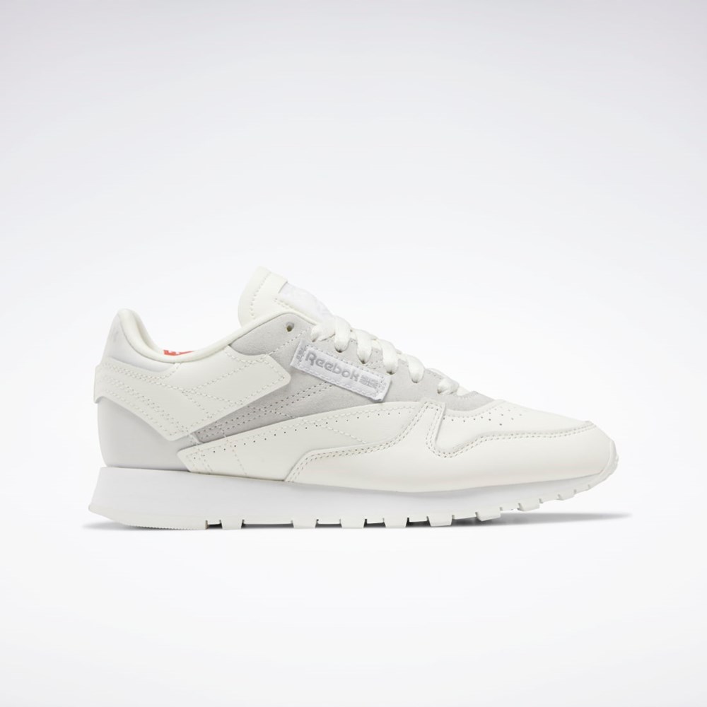 Reebok Classic Leather Make It Yours Shoes Szare Białe | XLEC-46981