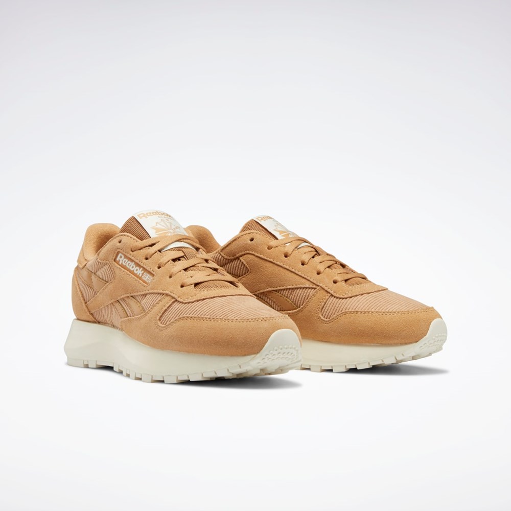 Reebok Classic Leather SP Shoes Beżowe Beżowe Białe | GDTM-78516