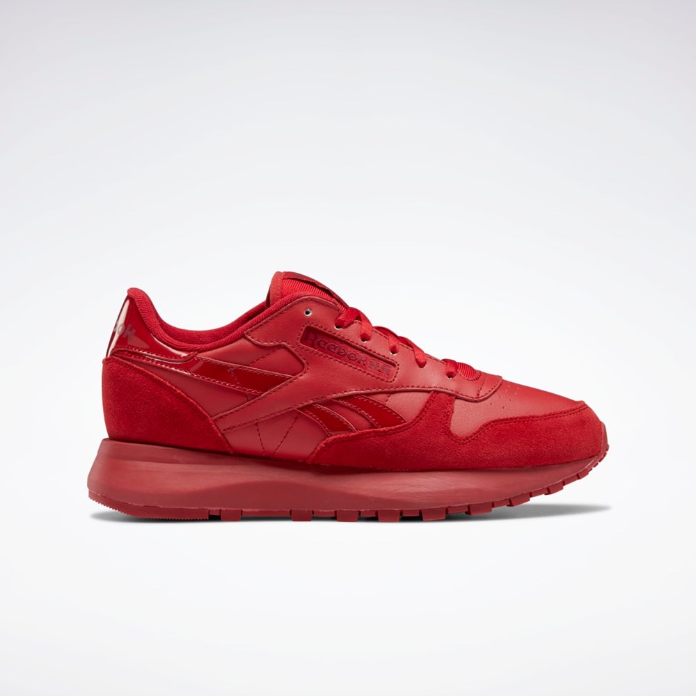 Reebok Classic Leather SP Shoes Czerwone Czerwone Bordowe | FVRI-62748