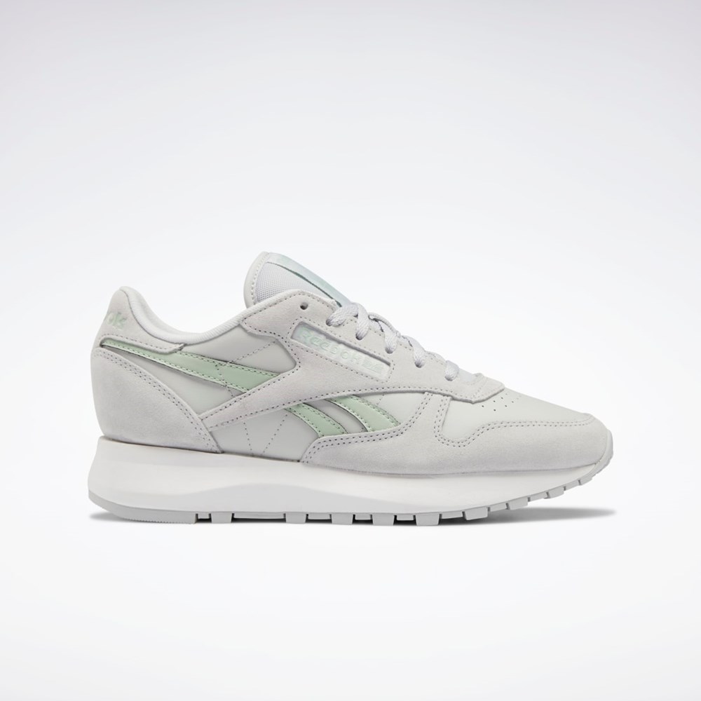 Reebok Classic Leather SP Shoes Szare Szare Głęboka | AUQF-02847