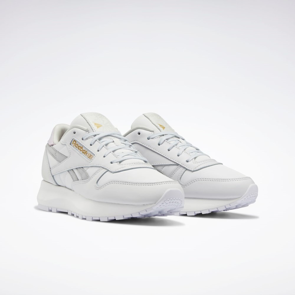 Reebok Classic Leather SP Shoes Szare Szare | IQYJ-86943