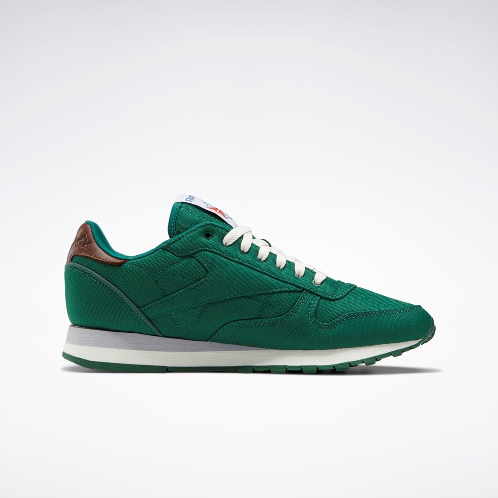 Reebok Classic Leather Shoes Ciemny Zielone Brązowe | TVWD-38214