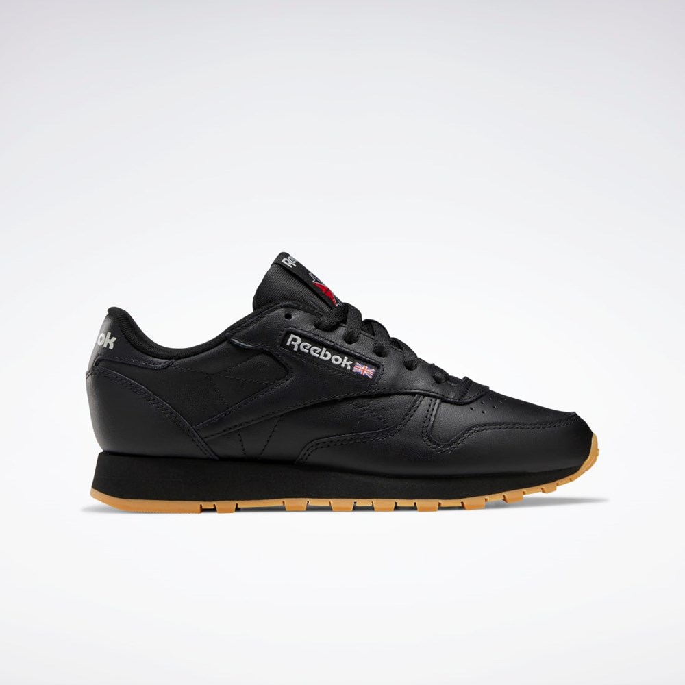 Reebok Classic Leather Shoes Czarne Szare | SIND-46973