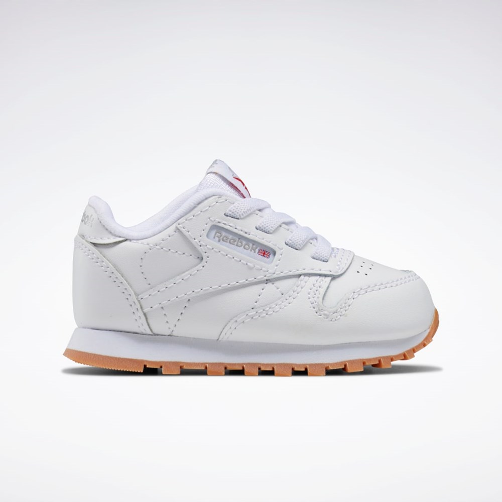 Reebok Classic Leather Shoes - Toddler Białe Białe | CEGN-26037